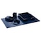 Dacasso Navy Blue 6-Piece Leather Desk Set, Bonded Leather DF-5001 - alternate 1